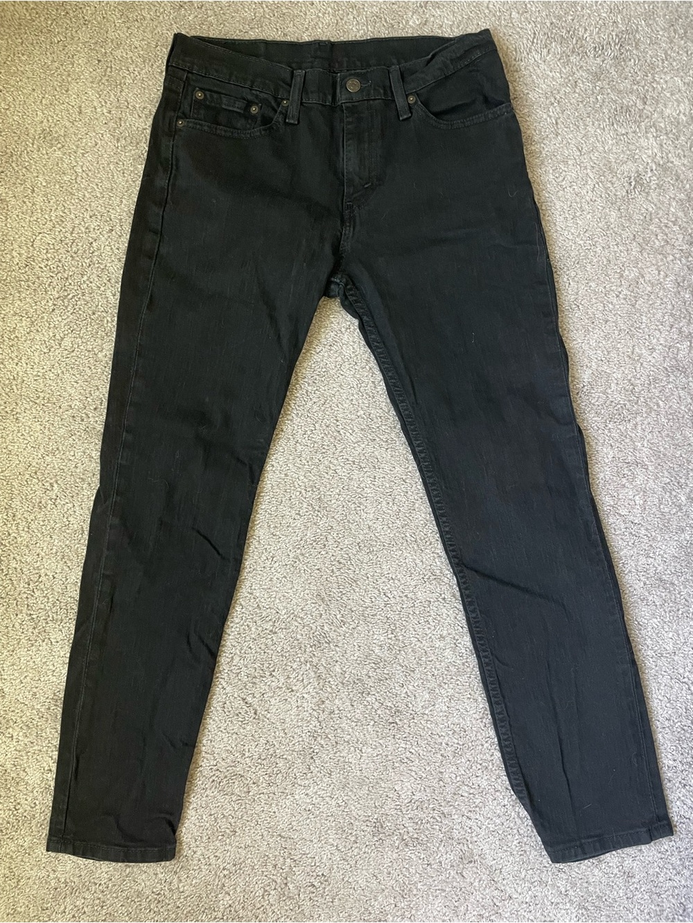 Levi's Black Skinny Jeans